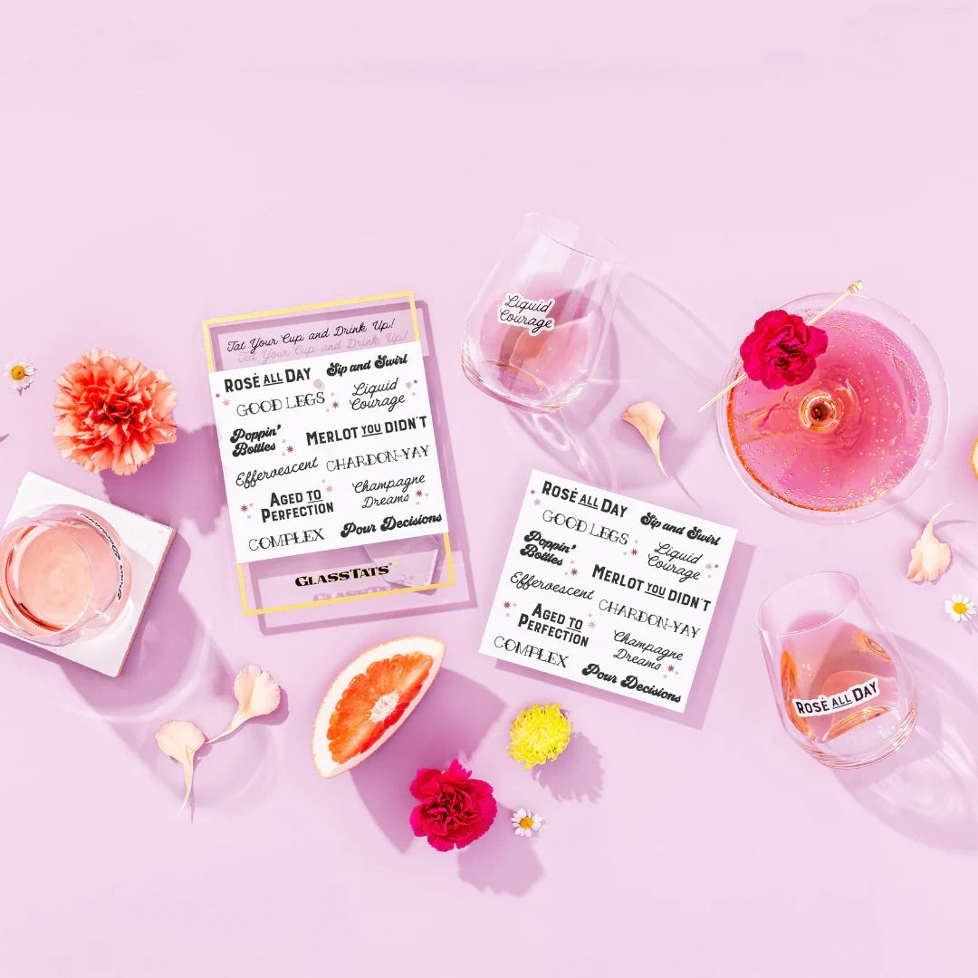 WINE GLASS MARKERS PARTY KIT