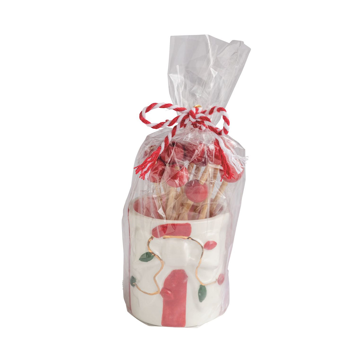 CHRISTMAS LIGHTS TOOTHPICK HOLDER