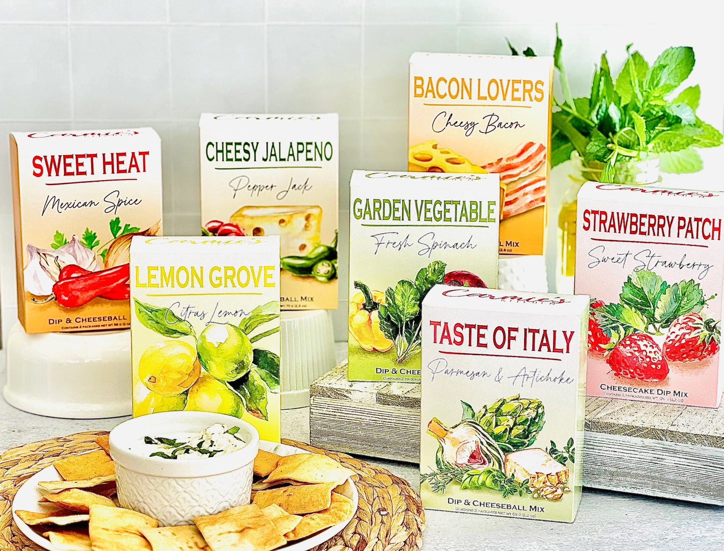 PARMESAN & ARTICHOKE DIP GIFT BOX