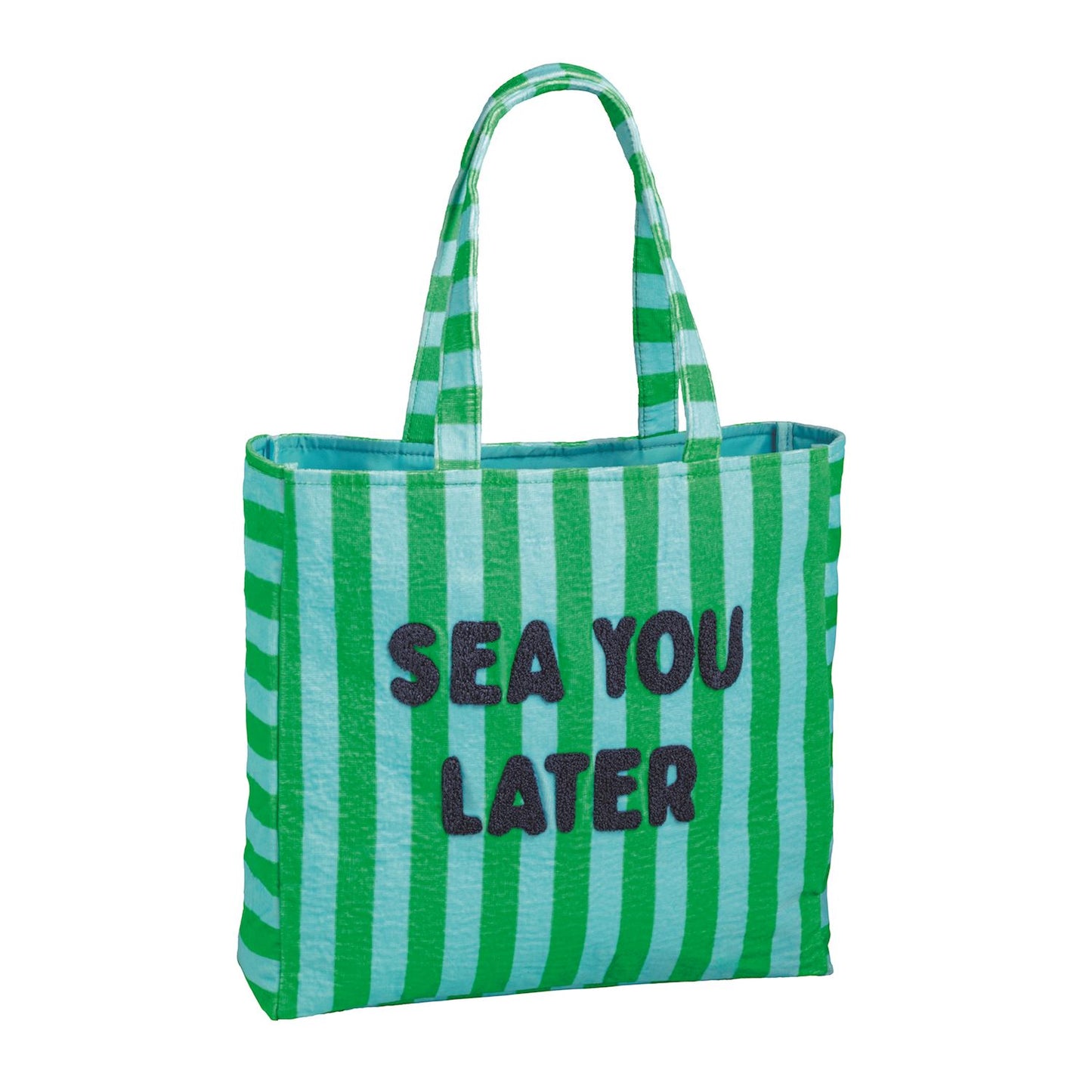 BEACH TERRY CLOTH TOTES