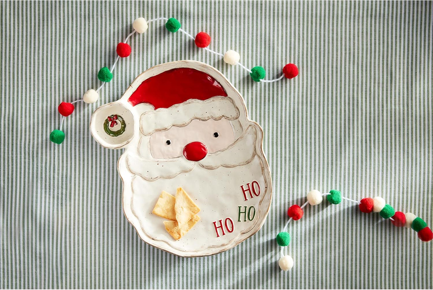 Farm Santa CHIP & DIP Bowls