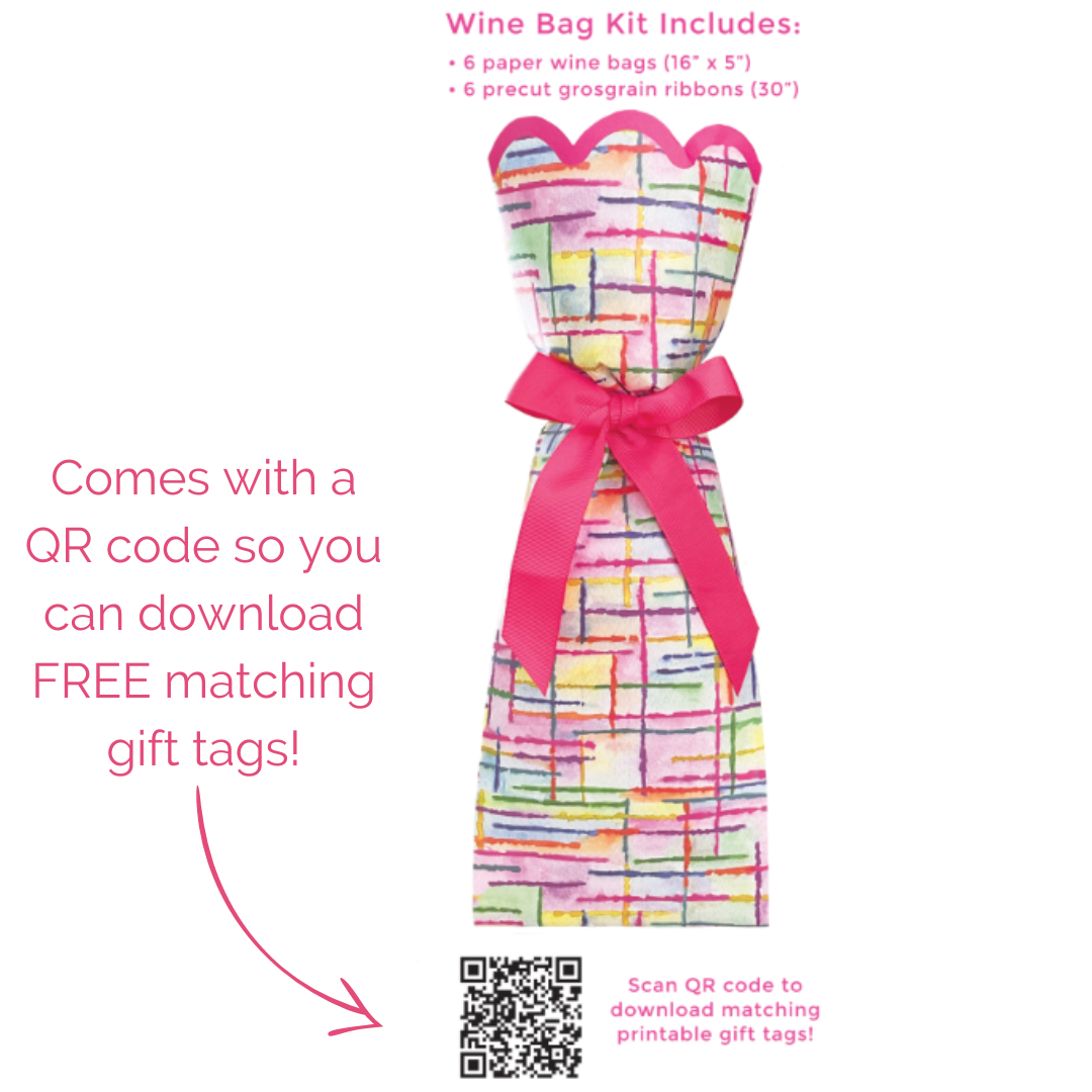 MULTICOLOR WINE BAG KIT