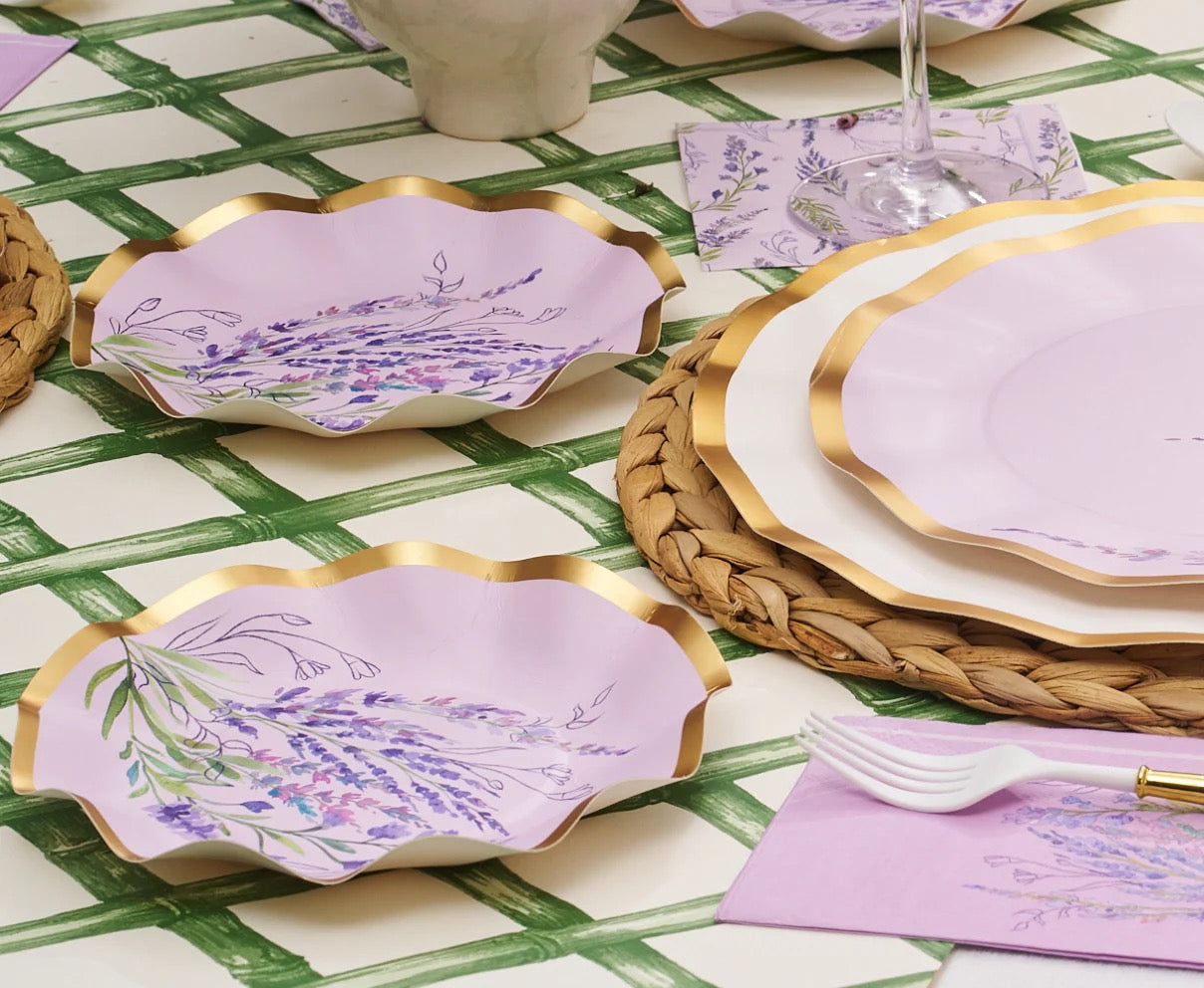 LAVENDER FIELDS DESSERT BOWLS