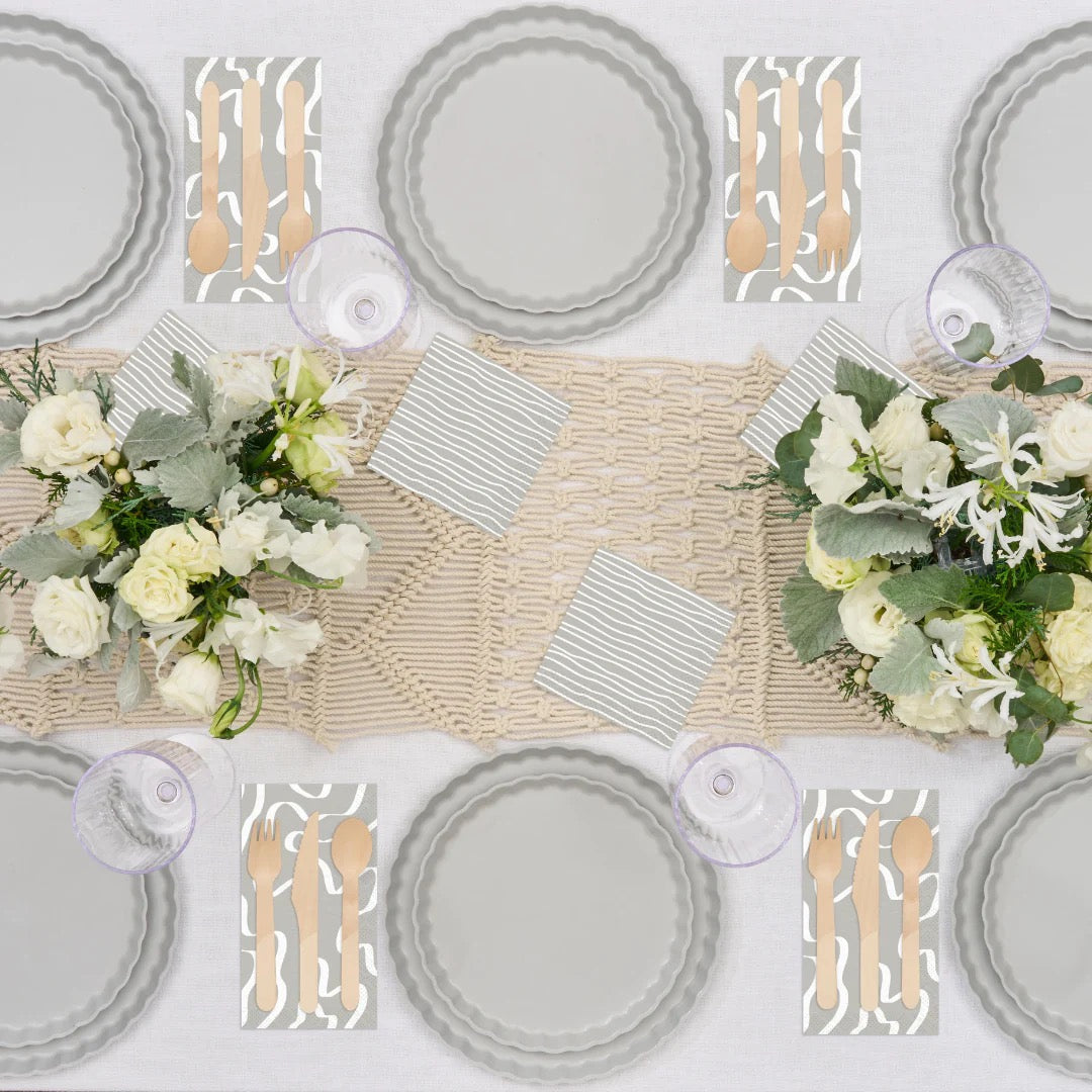 ECO CONCRETE DINNER PLATES