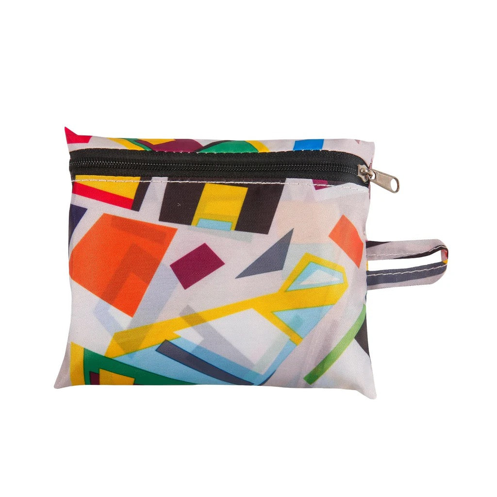 ECO CHIC FOLDABLE REUSABLE LARGE SHOPPING BAG CUT OUT