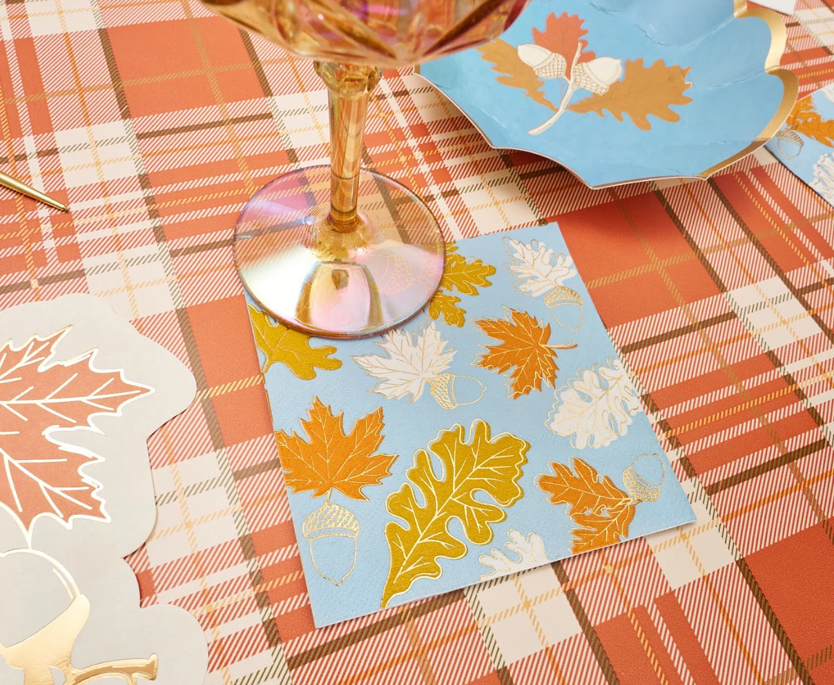 GILDED HARVEST COCKTAIL NAPKINS
