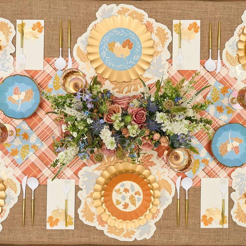 GILDED HARVEST DINNER PLATES