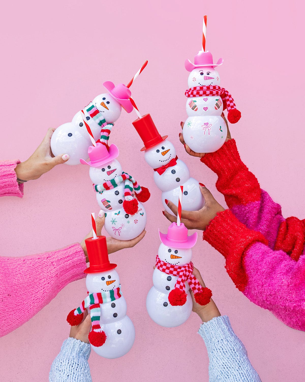 SNOWMAN SIPPER & ACCESSORY BUNDLE