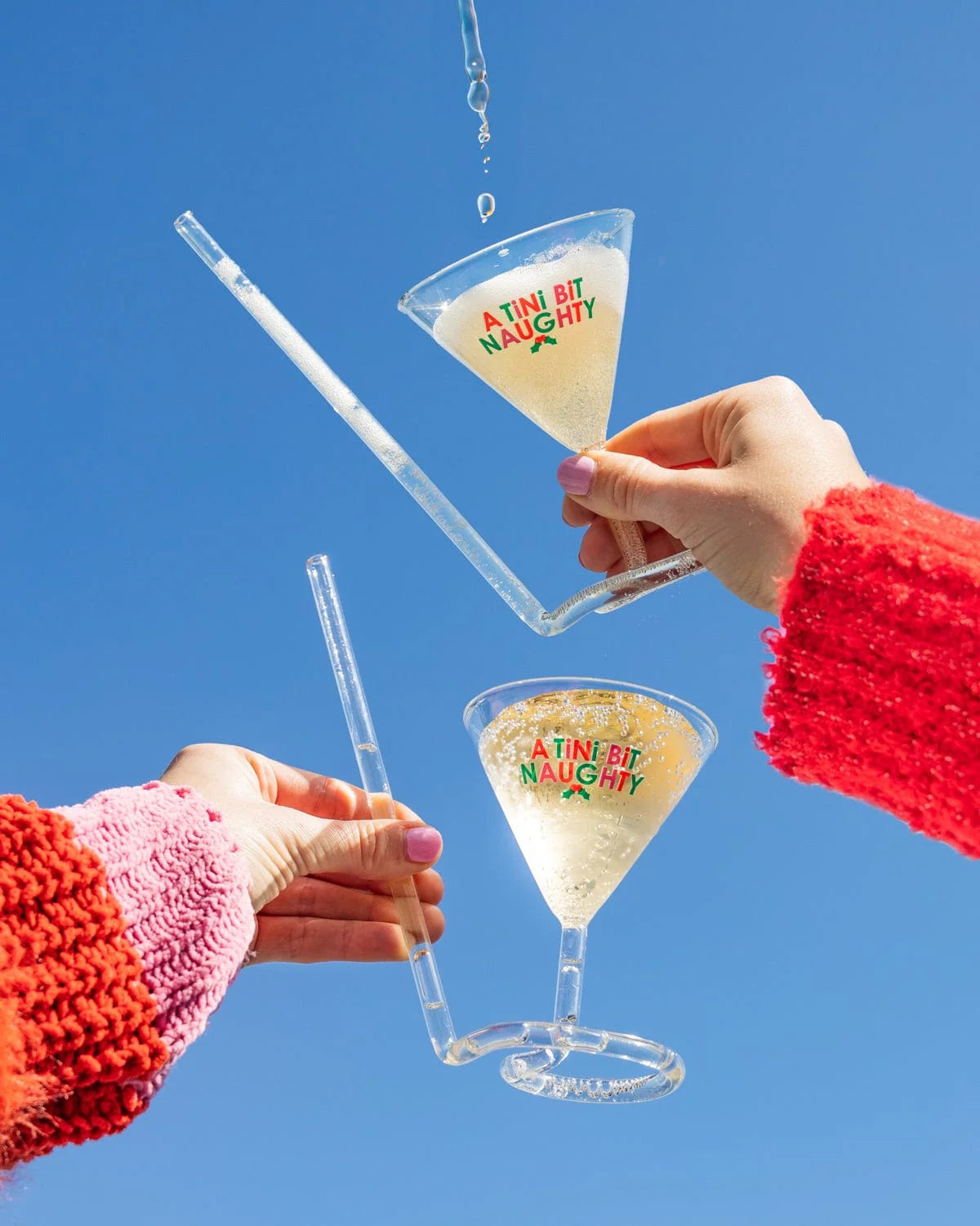 TINI BIT NAUGHTY MARTINI GLASS SIPPER
