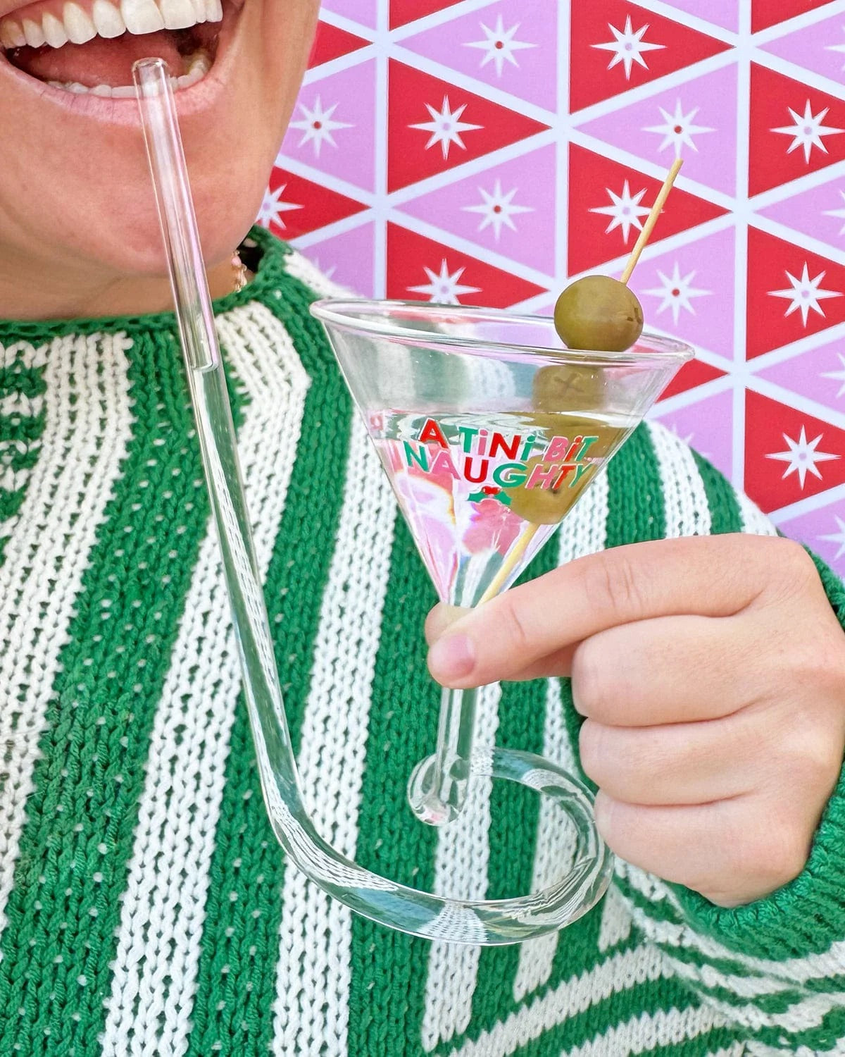 TINI BIT NAUGHTY MARTINI GLASS SIPPER