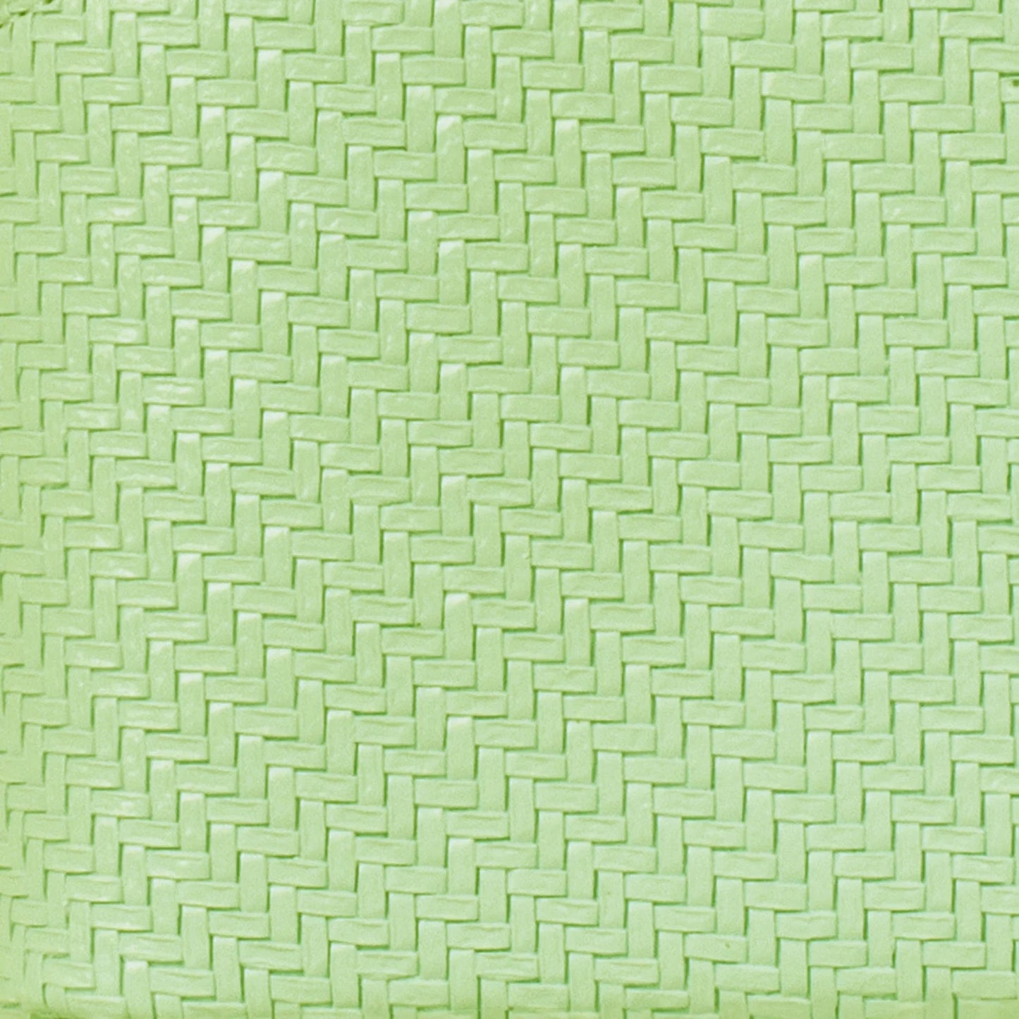 MEDIUM COSMETIC BEAUTY BAG HERRINGBONE PISTACHIO