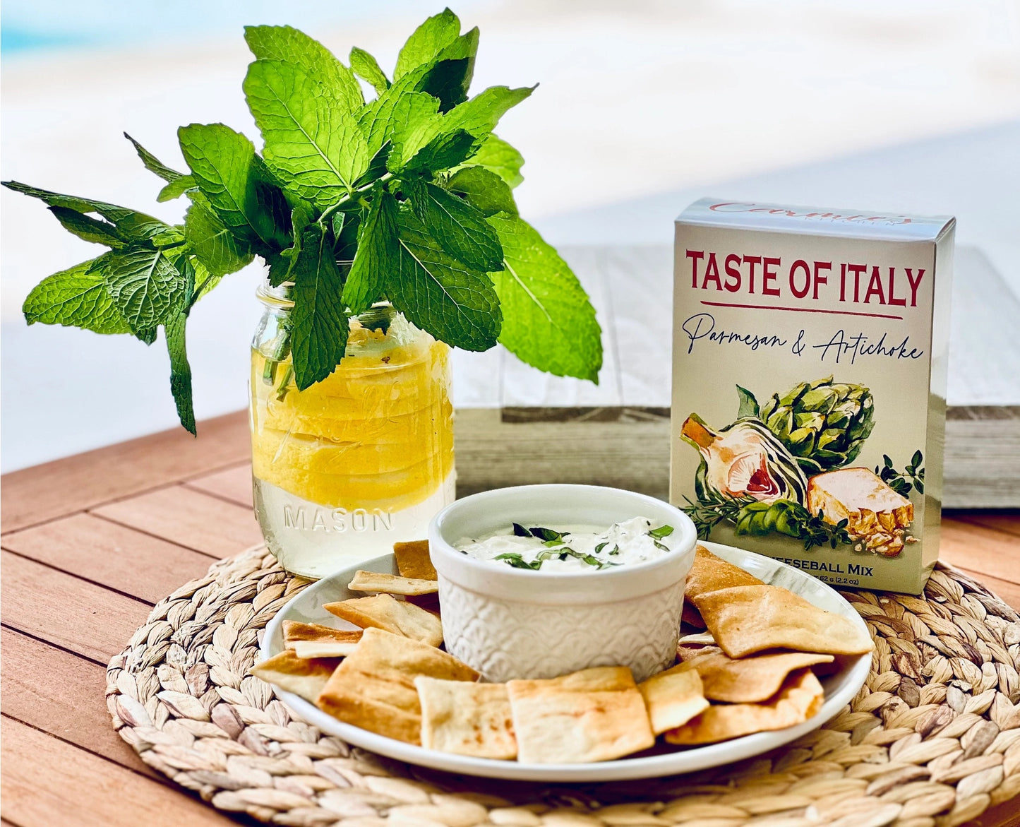 PARMESAN & ARTICHOKE DIP GIFT BOX