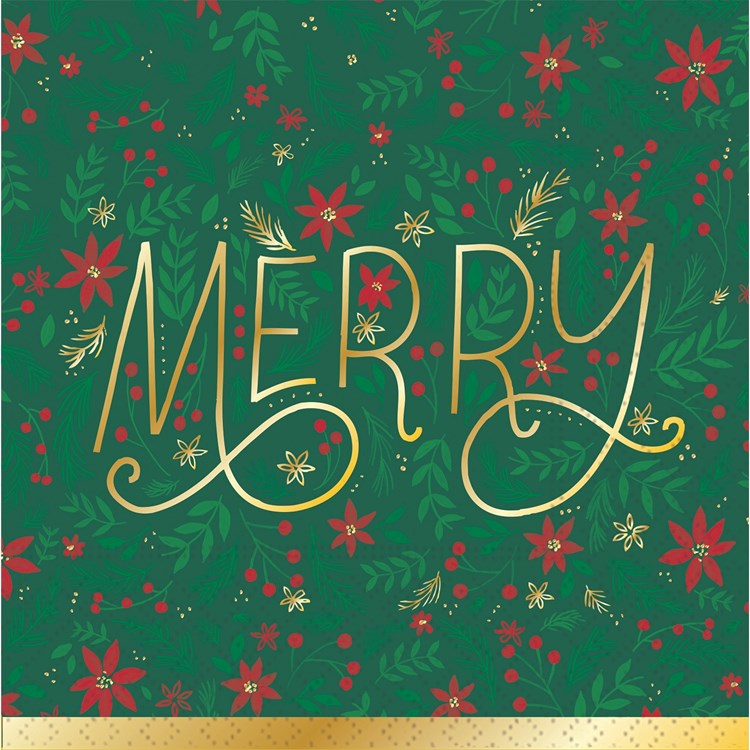 MERRY AND FLORAL CHRISTMAS PARTY PARTY BOX