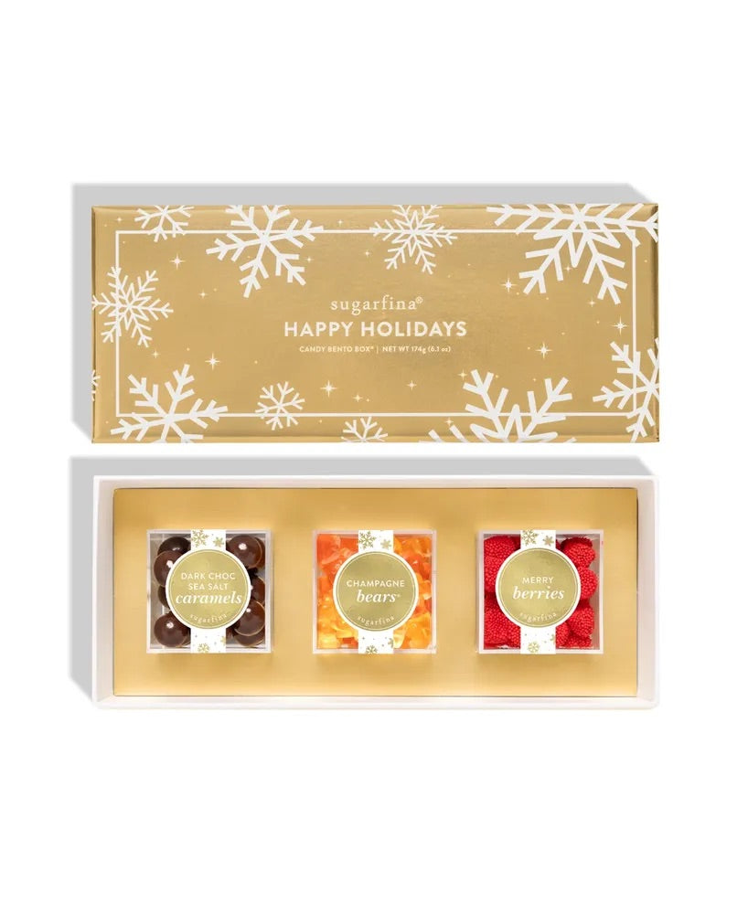 HAPPY HOLIDAYS BENTO BOX