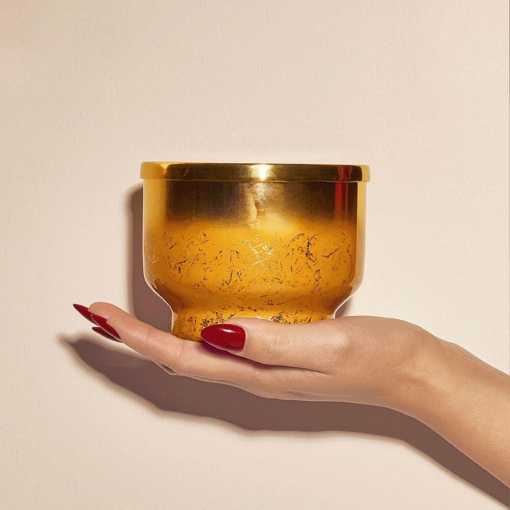 PUMPKIN DULCE GLIMMER INVERTED JAR