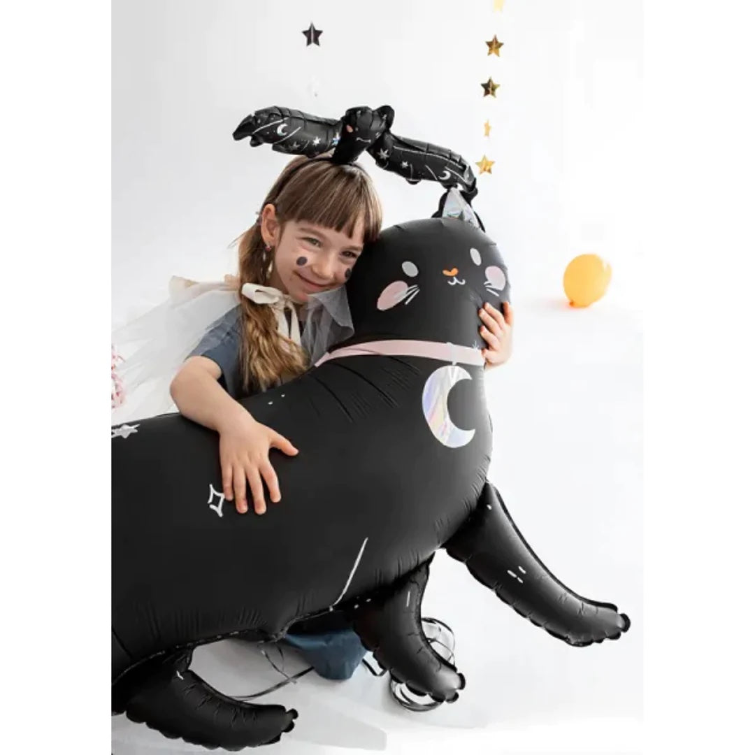 HALLOWEEN BLACK CAT BALLOON