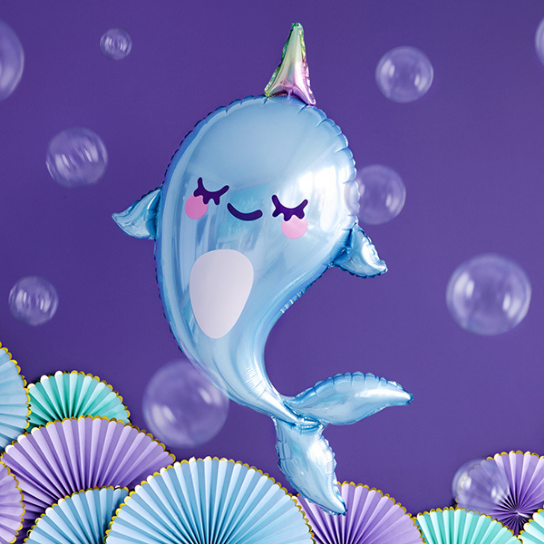 Narwhal Foil Balloon