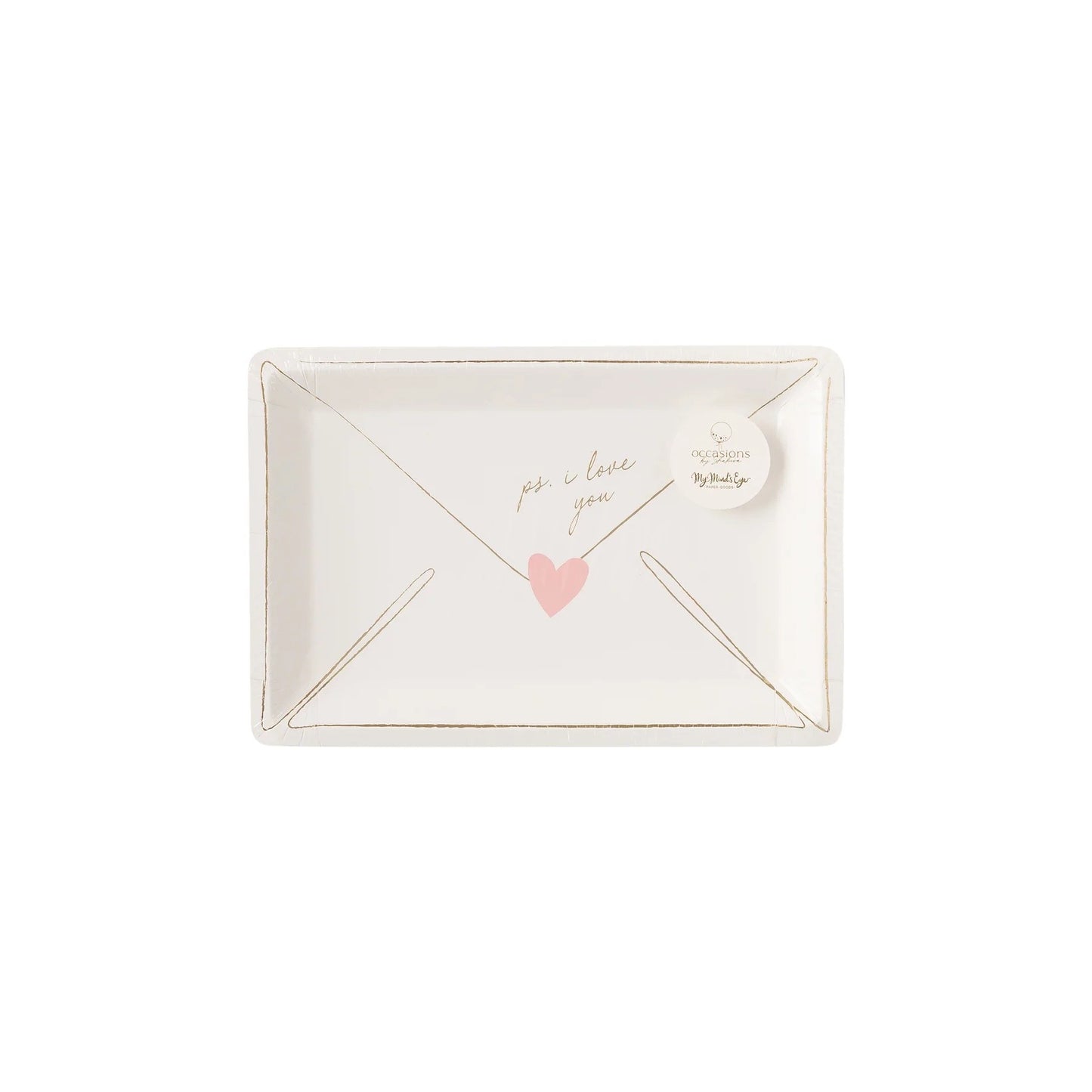 VALENTINE LOVE NOTES DINNER PLATES