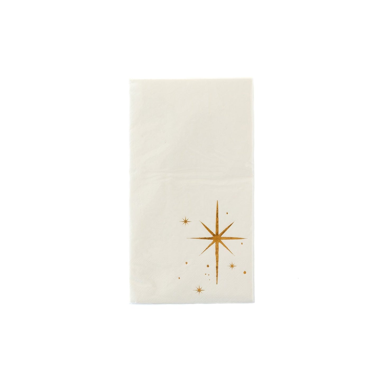 SILENT NIGHT STAR DINNER NAPKINS