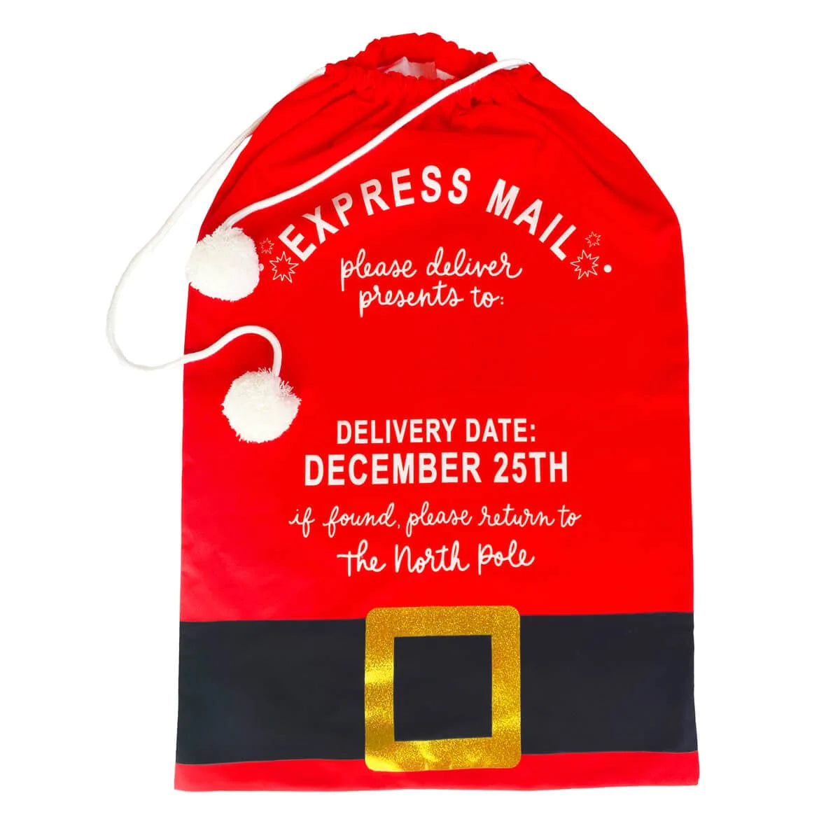 Ho Ho Hauler Customizable Santa Sack