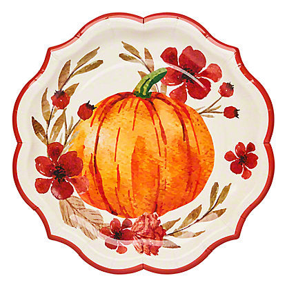 AUTUMN FOLIAGE  PUMPKIN PARTY BOX