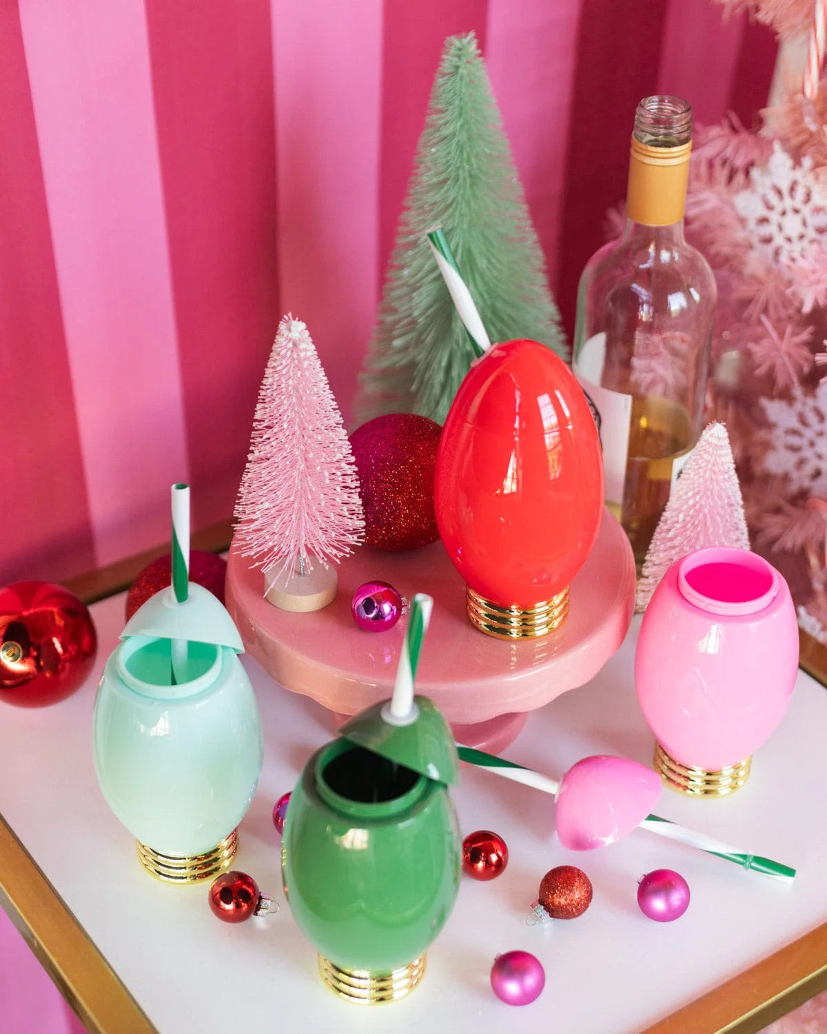 COLORFUL LIGHT SIPPER CUPS