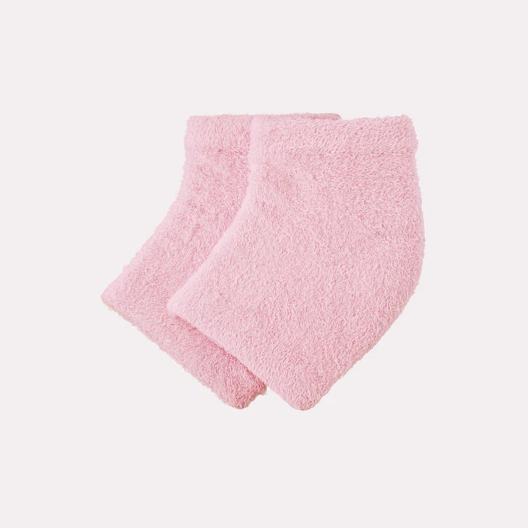 PINK MOISTURIZING HEEL SOCKS