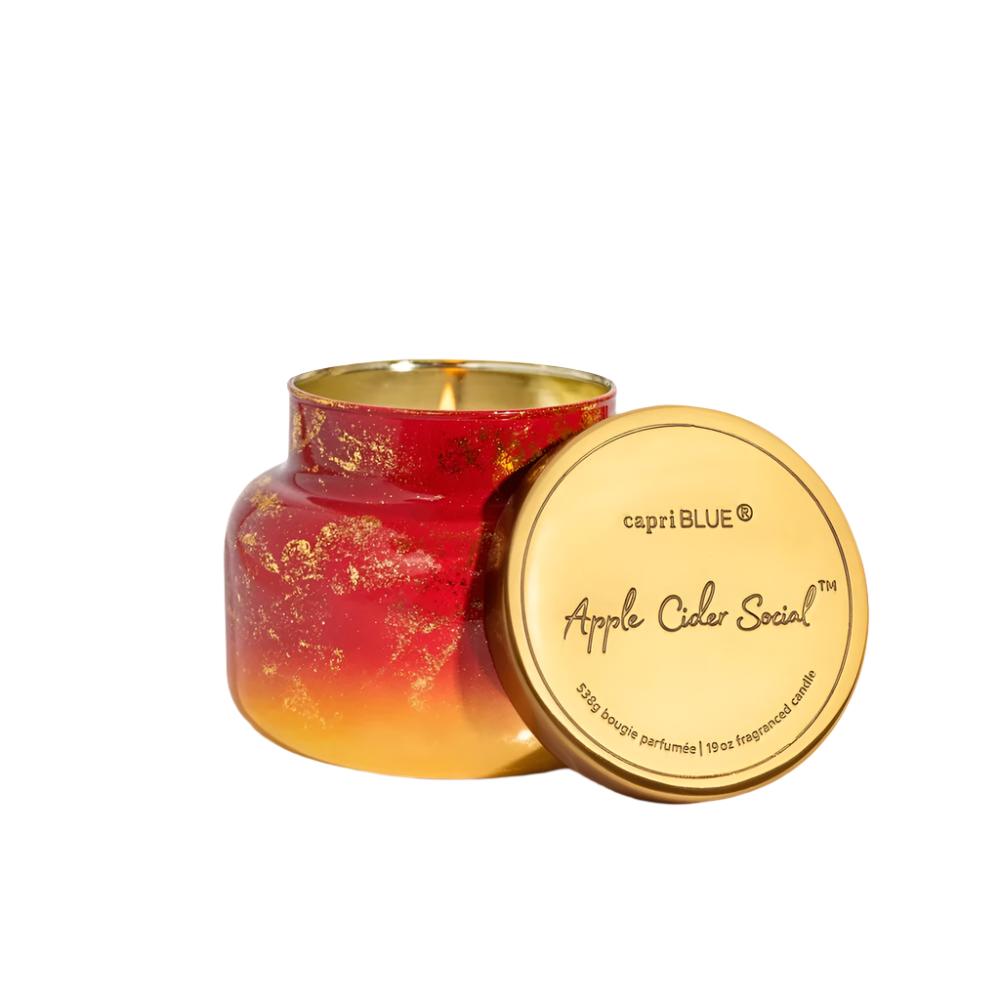 APPLE CIDER SOCIAL GLIMMER SIGNATURE JAR 19oz