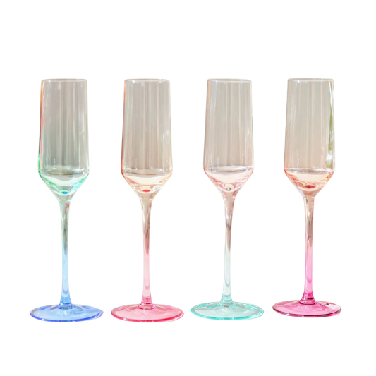 MEZCLADA CHAMPAGNE FLUTE - Set of 4