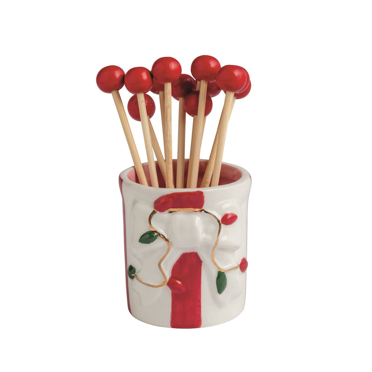 CHRISTMAS LIGHTS TOOTHPICK HOLDER