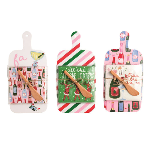 HOLIDAY BAR BOARD SETS