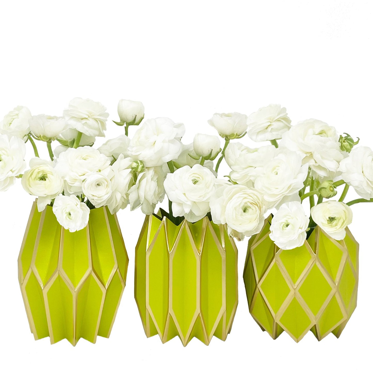 CHARTREUSE VASE WRAPS