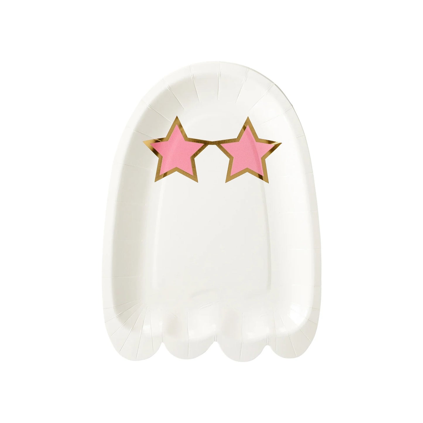FUNKY GHOST DESSERT PLATES