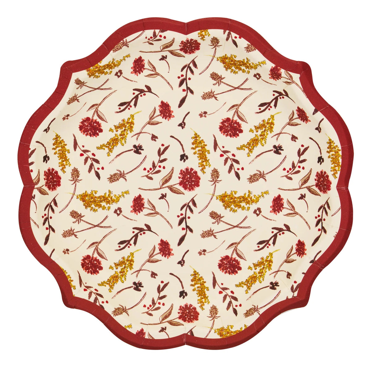 Amber Harvest Dessert Plates