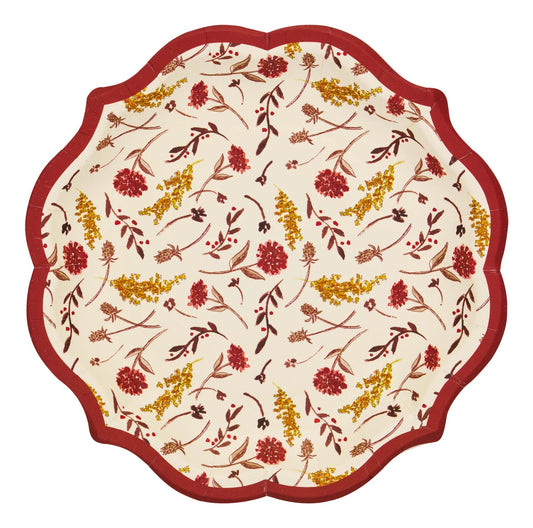 Amber Harvest Dessert Plates