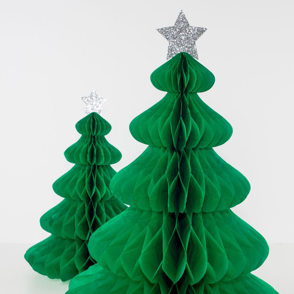 Christmas Giant Honeycomb Trees