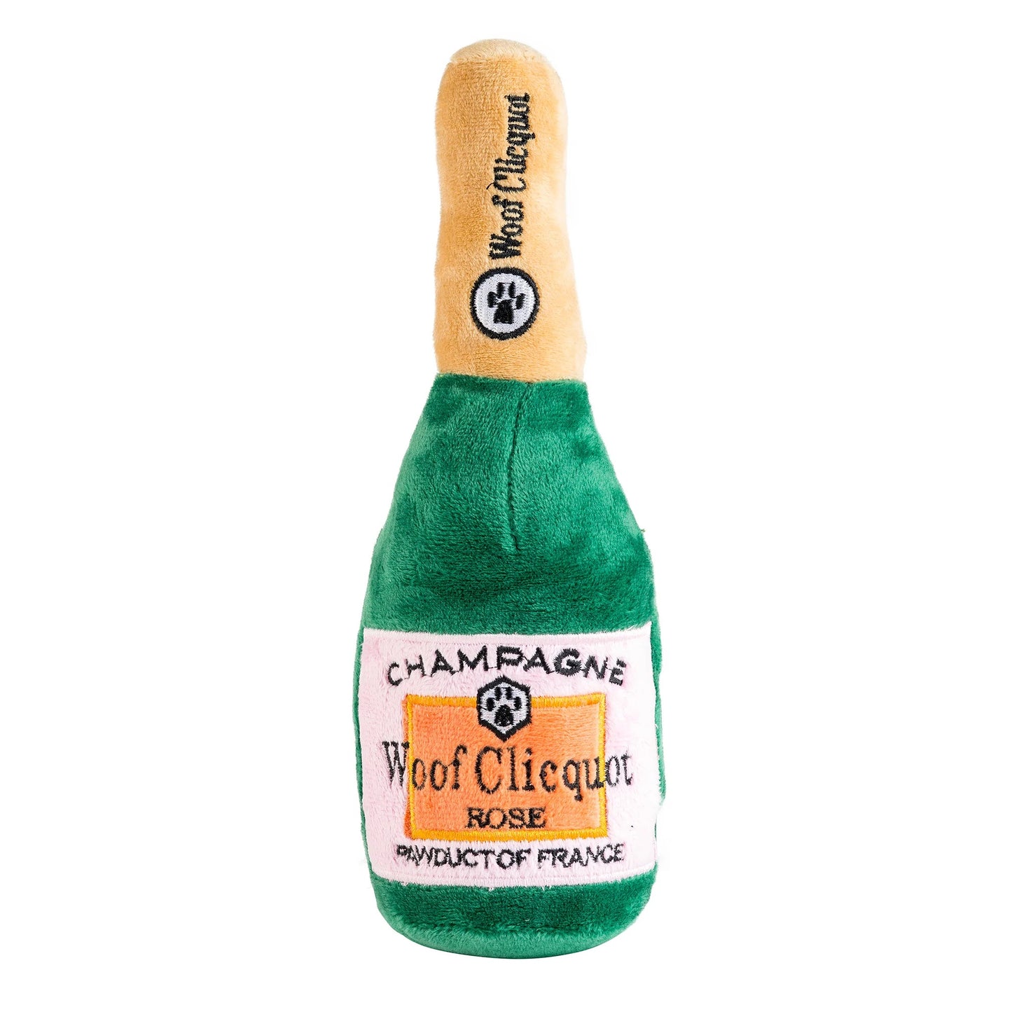 WOOF CLICQUOT ROSE DOG TOY