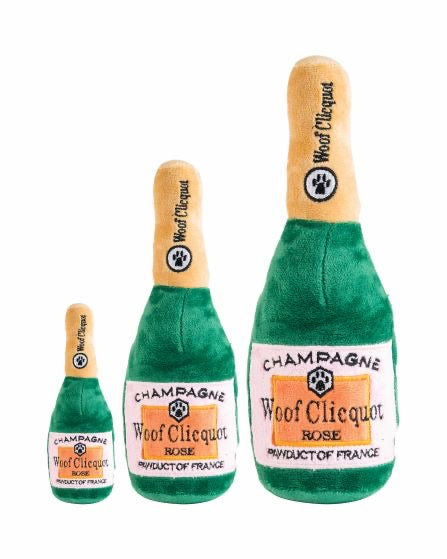 WOOF CLICQUOT ROSE DOG TOY