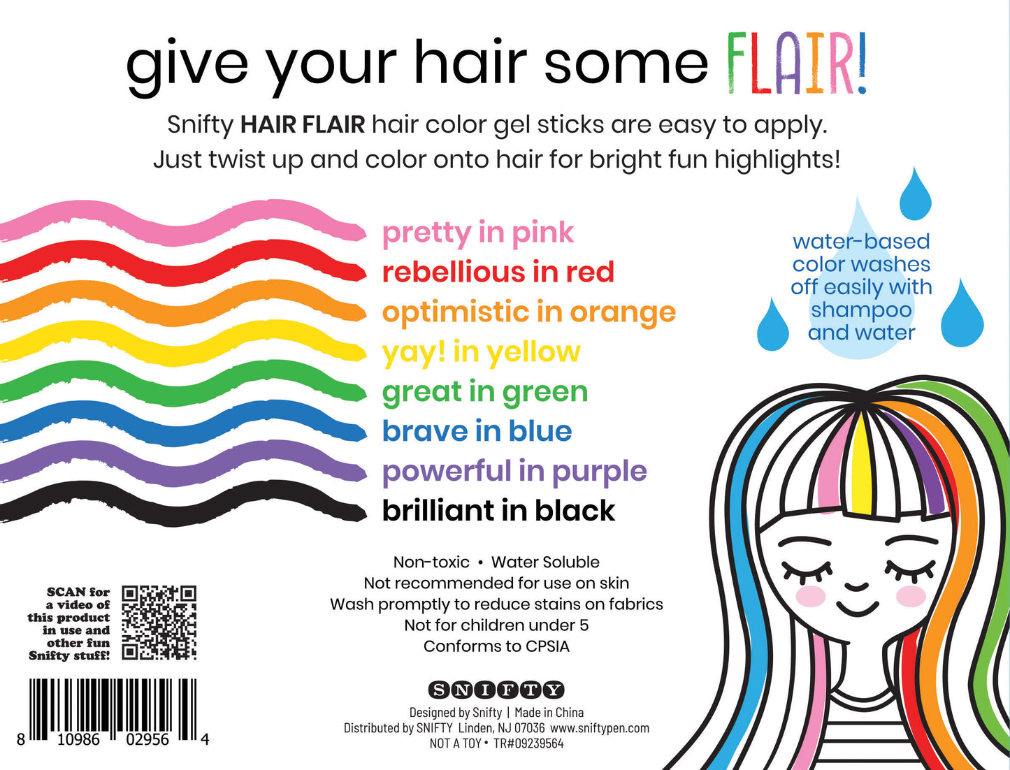 VividLocks Color Gel Sticks