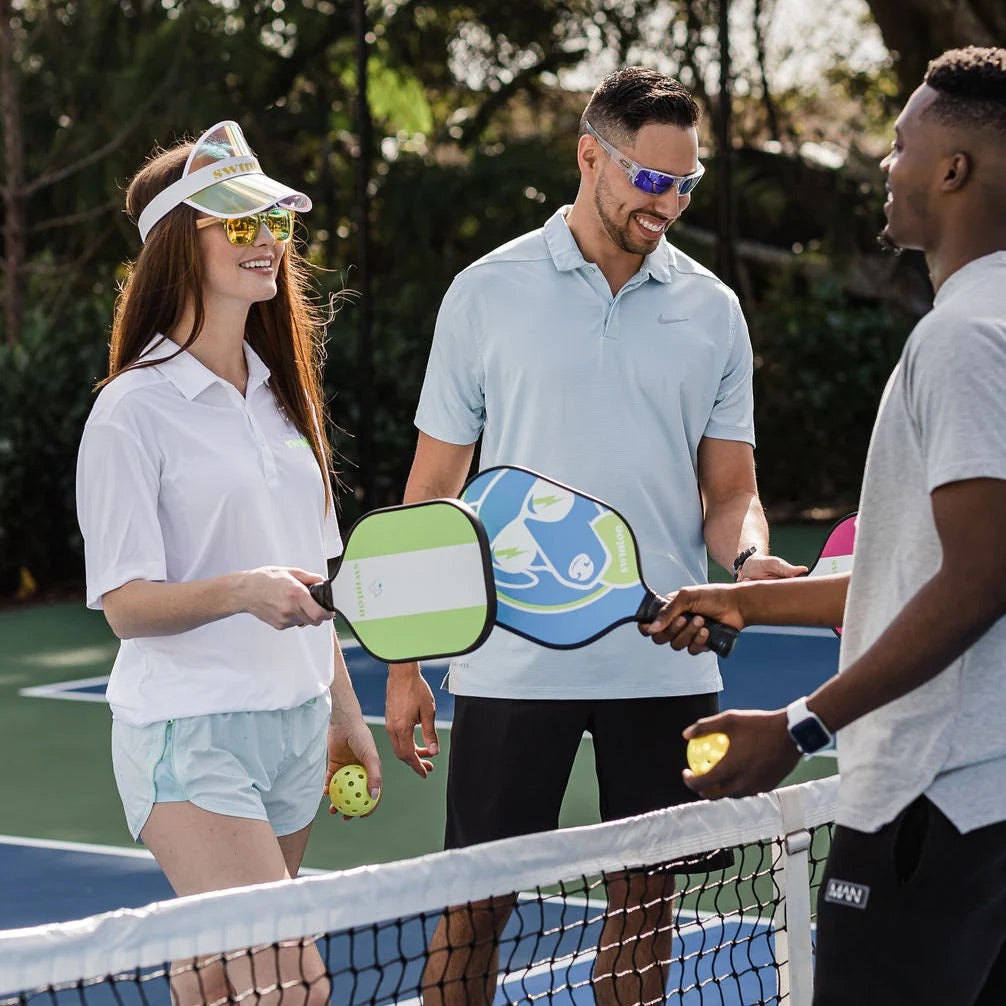 BLUE DOG HERO PICKLEBALL PADDLE