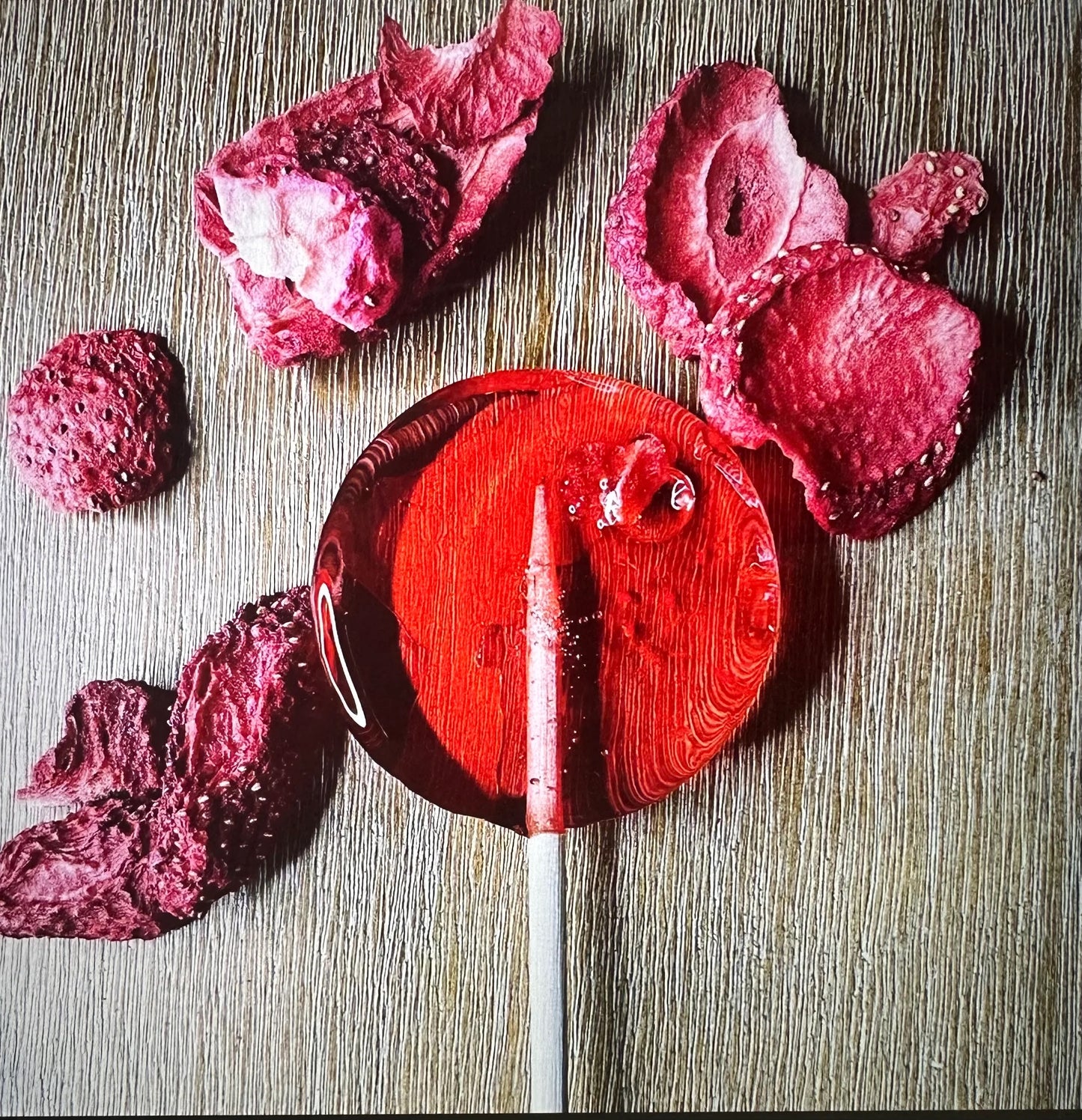 Strawberry Champagne Lollipop