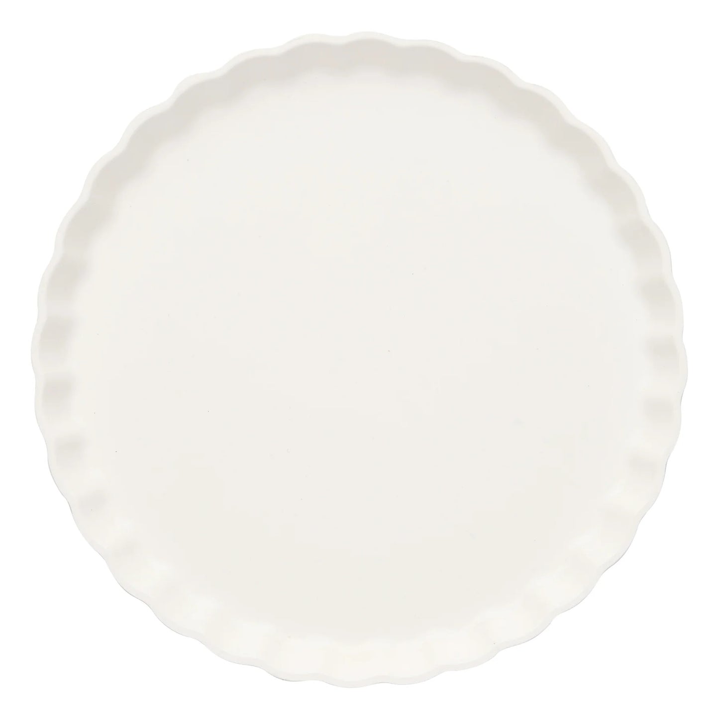 ECO WHITE DESSERT PLATES