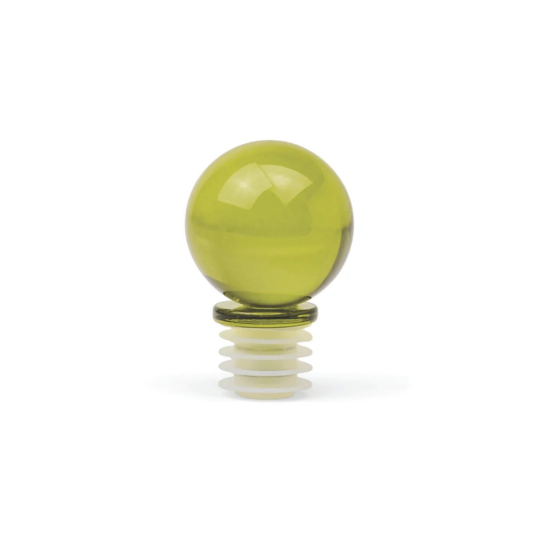 The Moony Glass Bottle Stopper OLIVE