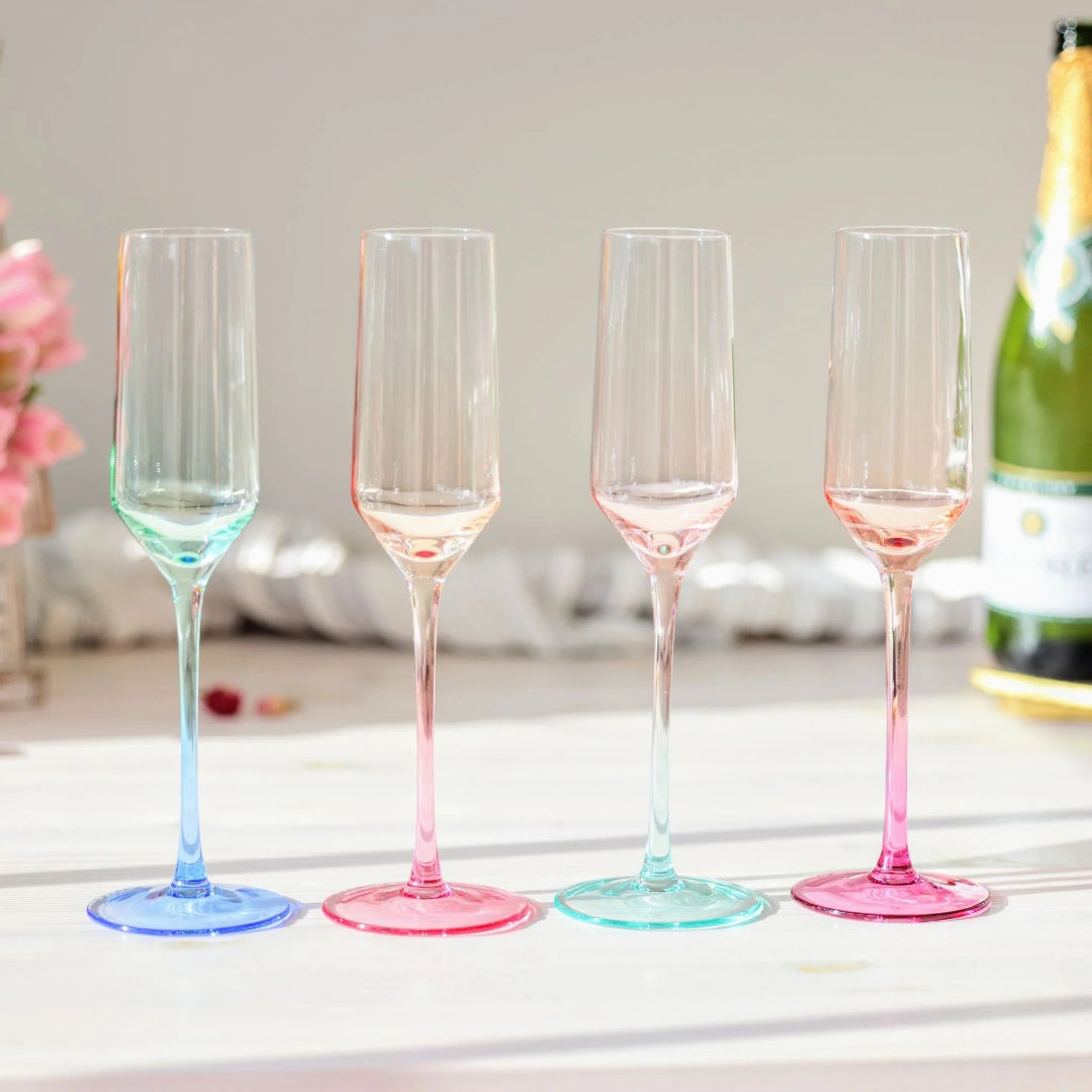 MEZCLADA CHAMPAGNE FLUTE - Set of 4