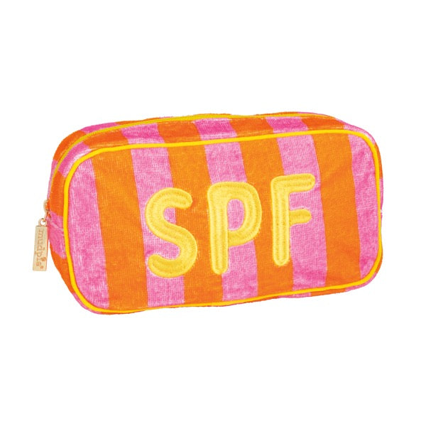 SPF EMBROIDERED TERRY CLOTH CASE