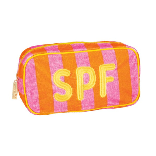 SPF EMBROIDERED TERRY CLOTH CASE