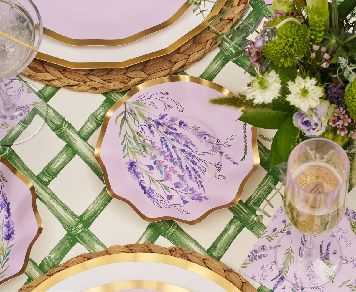 LAVENDER FIELDS DESSERT BOWLS