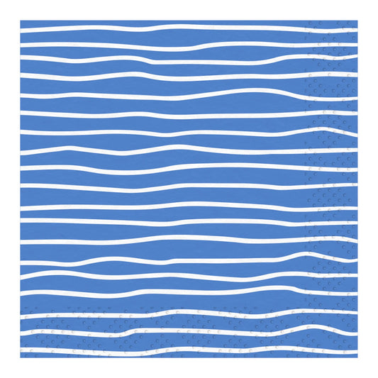 ECO FRENCH BLUE COCKTAIL NAPKINS