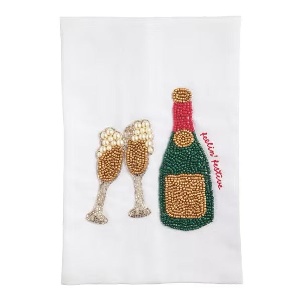 FEELIN' FESTIVE BEADED TOWEL