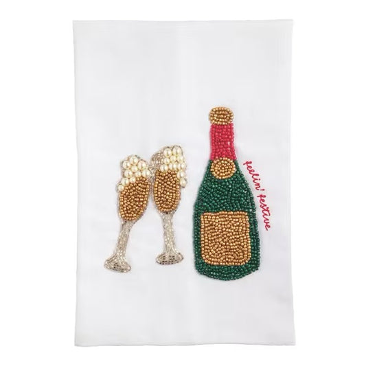 FEELIN' FESTIVE BEADED TOWEL